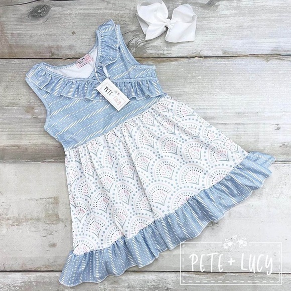 Pete + Lucy Friends for Life Long Sleeve Dress main image 1